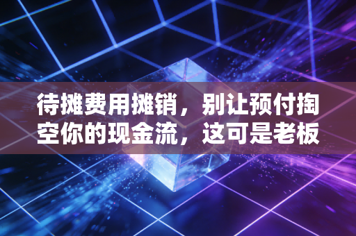 待摊费用摊销,别让预付掏空你的现金流,这可是老板的隐形资产