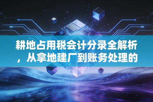 耕地占用税会计分录全解析,从拿地建厂到账务处理的实操避坑指南