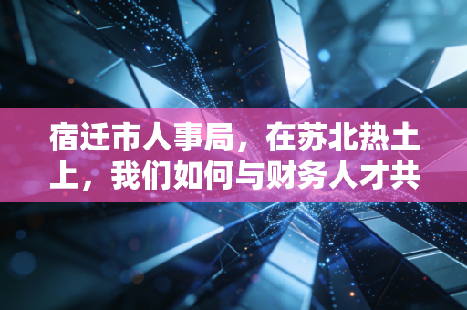 宿迁市人事局，在苏北热土上，我们如何与财务人才共舞？