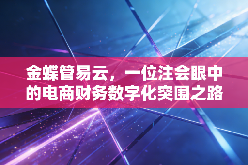 金蝶管易云,一位注会眼中的电商财务数字化突围之路