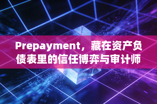 Prepayment,藏在资产负债表里的信任博弈与审计师的火眼金睛