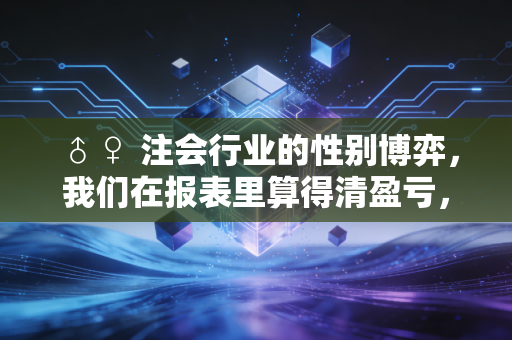 ♂♀ 注会行业的性别博弈,我们在报表里算得清盈亏,却算不清人生的账
