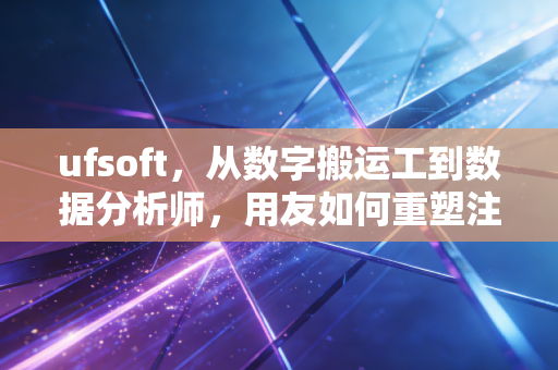 ufsoft,从数字搬运工到数据分析师,用友如何重塑注会人的职业宿命?