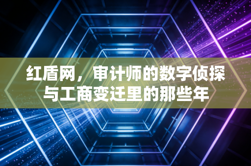 红盾网,审计师的数字侦探与工商变迁里的那些年