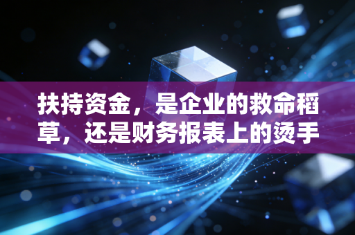 扶持资金,是企业的救命稻草,还是财务报表上的烫手山芋?