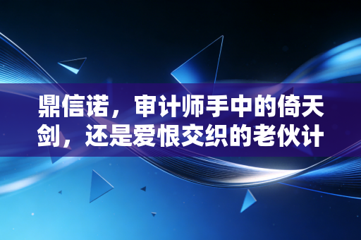 鼎信诺，审计师手中的倚天剑，还是爱恨交织的老伙计？