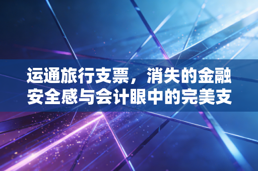运通旅行支票,消失的金融安全感与会计眼中的完美支付闭环