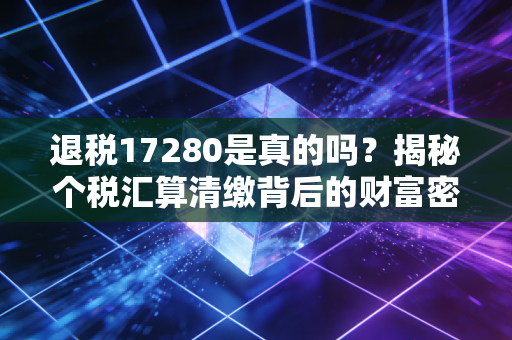 退税17280是真的吗？揭秘个税汇算清缴背后的财富密码