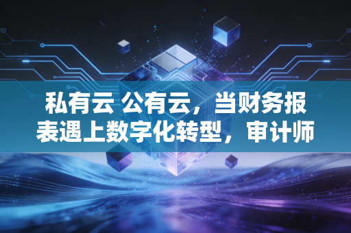 私有云 公有云,当财务报表遇上数字化转型,审计师眼中的数据主权与成本博弈