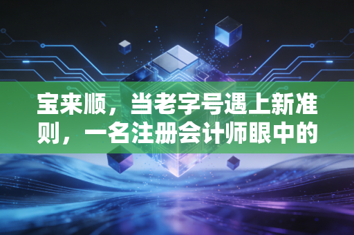 宝来顺,当老字号遇上新准则,一名注册会计师眼中的财务蜕变与坚守