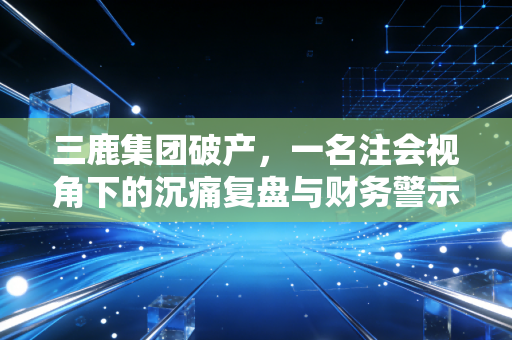 三鹿集团破产，一名注会视角下的沉痛复盘与财务警示