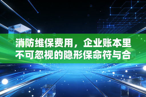 消防维保费用,企业账本里不可忽视的隐形保命符与合规必修课