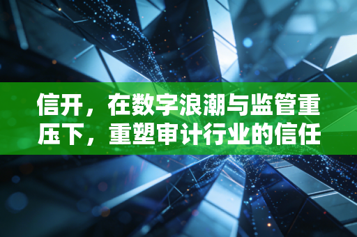 信开,在数字浪潮与监管重压下,重塑审计行业的信任基石