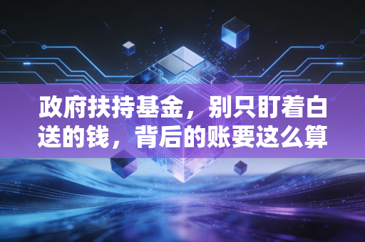 政府扶持基金,别只盯着白送的钱,背后的账要这么算