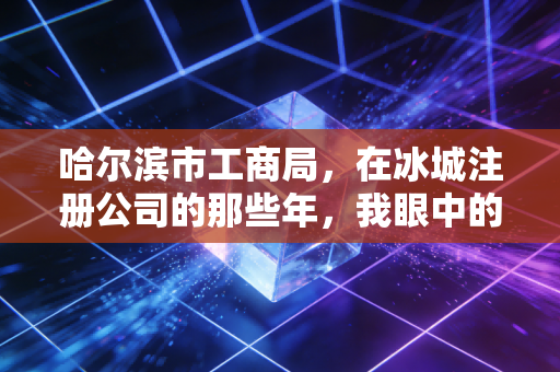 哈尔滨市工商局,在冰城注册公司的那些年,我眼中的东北营商环境变迁