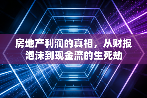 房地产利润的真相，从财报泡沫到现金流的生死劫