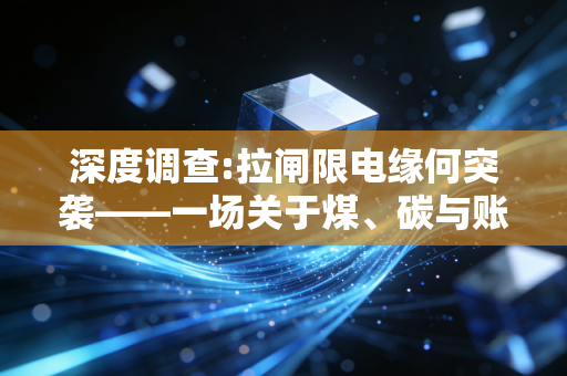 深度调查:拉闸限电缘何突袭——一场关于煤、碳与账本的博弈