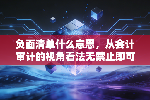 负面清单什么意思，从会计审计的视角看法无禁止即可为的智慧
