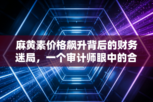 麻黄素价格飙升背后的财务迷局，一个审计师眼中的合规与风险博弈