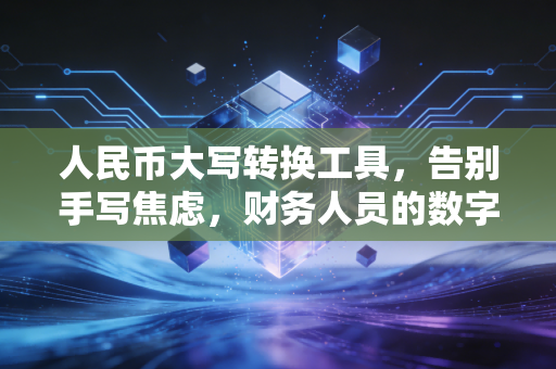 人民币大写转换工具,告别手写焦虑,财务人员的数字护身符