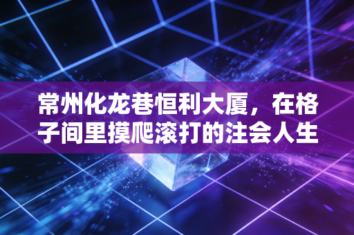 常州化龙巷恒利大厦,在格子间里摸爬滚打的注会人生,与这座城市的财务脉搏
