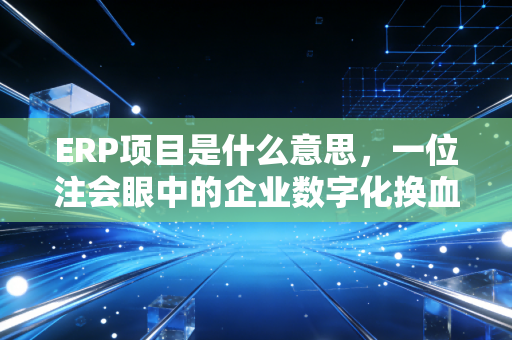 ERP项目是什么意思，一位注会眼中的企业数字化换血手术