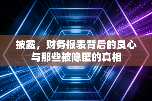 披露，财务报表背后的良心与那些被隐匿的真相