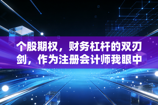 个股期权,财务杠杆的双刃剑,作为注册会计师我眼中的财富游戏与风险博弈