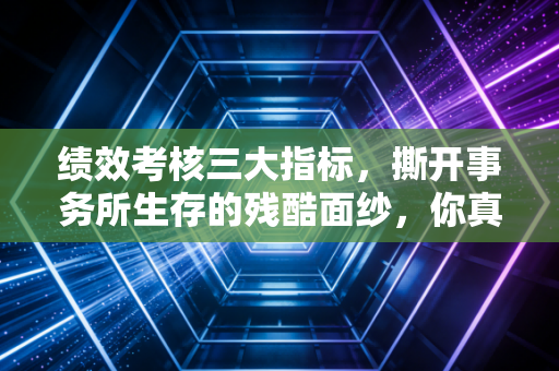 绩效考核三大指标,撕开事务所生存的残酷面纱,你真的读懂了吗?