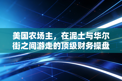 美国农场主,在泥土与华尔街之间游走的顶级财务操盘手