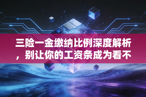 三险一金缴纳比例深度解析，别让你的工资条成为看不懂的天书