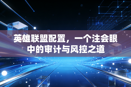 英雄联盟配置，一个注会眼中的审计与风控之道