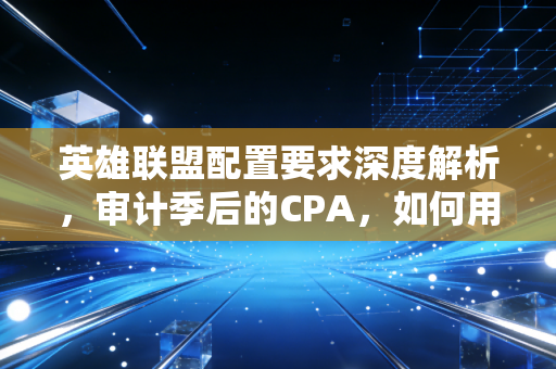 英雄联盟配置要求深度解析,审计季后的CPA,如何用一台笔记本在峡谷和底稿间反复横跳?