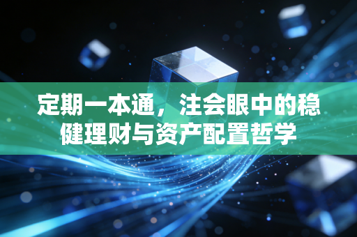 定期一本通,注会眼中的稳健理财与资产配置哲学
