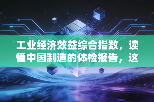 工业经济效益综合指数，读懂中国制造的体检报告，这不仅仅是一串冷冰冰的数字