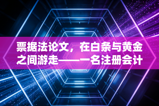 票据法论文，在白条与黄金之间游走——一名注册会计师眼中的票据法困局与破局