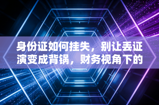 身份证如何挂失,别让丢证演变成背锅,财务视角下的紧急补救与风控指南