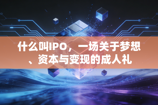 什么叫IPO，一场关于梦想、资本与变现的成人礼
