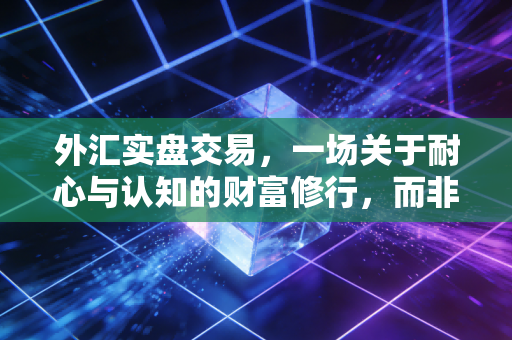 外汇实盘交易，一场关于耐心与认知的财富修行，而非赌场博弈