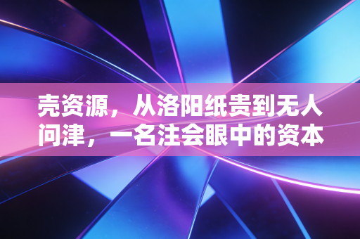 壳资源,从洛阳纸贵到无人问津,一名注会眼中的资本江湖变迁