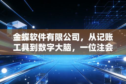 金蝶软件有限公司，从记账工具到数字大脑，一位注会眼中的三十年蜕变与未来思考