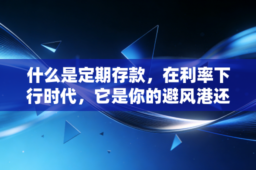 什么是定期存款，在利率下行时代，它是你的避风港还是隐形杀手？