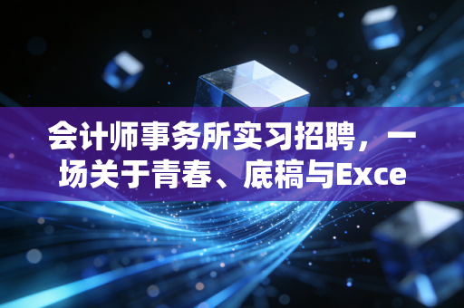 会计师事务所实习招聘，一场关于青春、底稿与Excel的成人礼