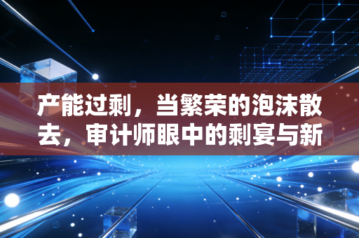 产能过剩，当繁荣的泡沫散去，审计师眼中的剩宴与新生