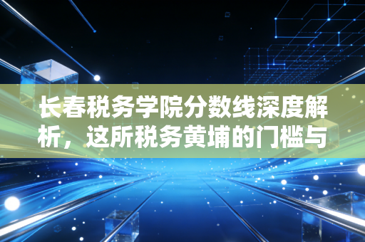 长春税务学院分数线深度解析，这所税务黄埔的门槛与你的注会梦想