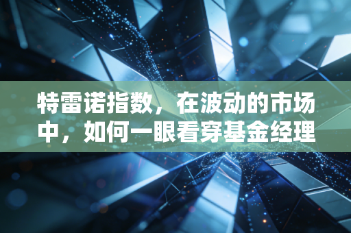 详细阅读:特雷诺指数,在波动的市场中,如何一眼看穿基金经理的真实水平? 特雷诺指数,在波动的市场中,如何一眼看穿基金经理的真实水平?