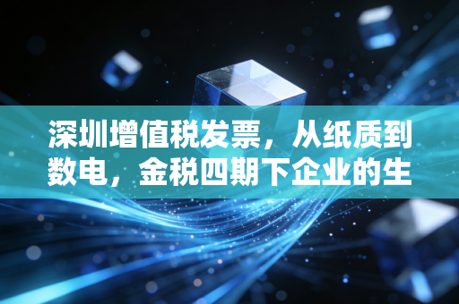 深圳增值税发票,从纸质到数电,金税四期下企业的生存与突围