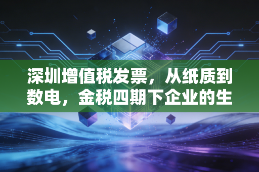 深圳增值税发票,从纸质到数电,金税四期下企业的生存与突围