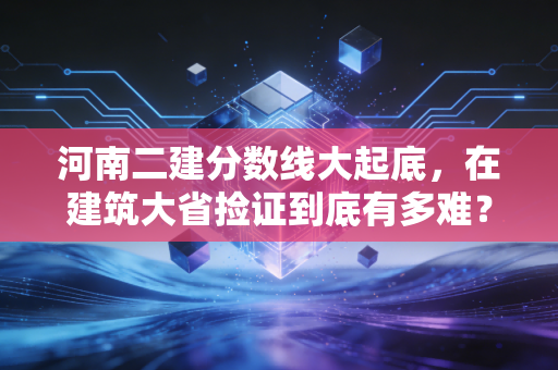 河南二建分数线大起底，在建筑大省捡证到底有多难？