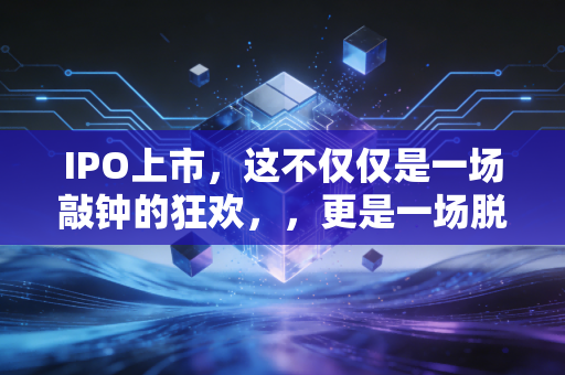 IPO上市,这不仅仅是一场敲钟的狂欢,,更是一场脱胎换骨的成人礼